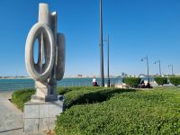 Jeddah - Skulptur an der Corniche
