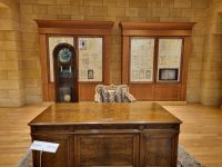 Riad - Museum am Murabba-Palast (Schreibtisch von König Abdul-Aziz Al Saud)