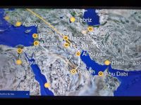 Rückflug mit Lufthansa von Riad nach Frankfurt am Main