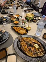 Abendessen im Fischrestaurant Jeddah