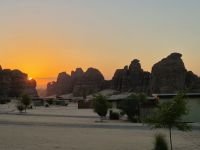 Sonnenaufgang im Habitas