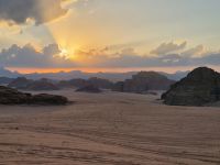 Sonnenuntergang bei Tabuk