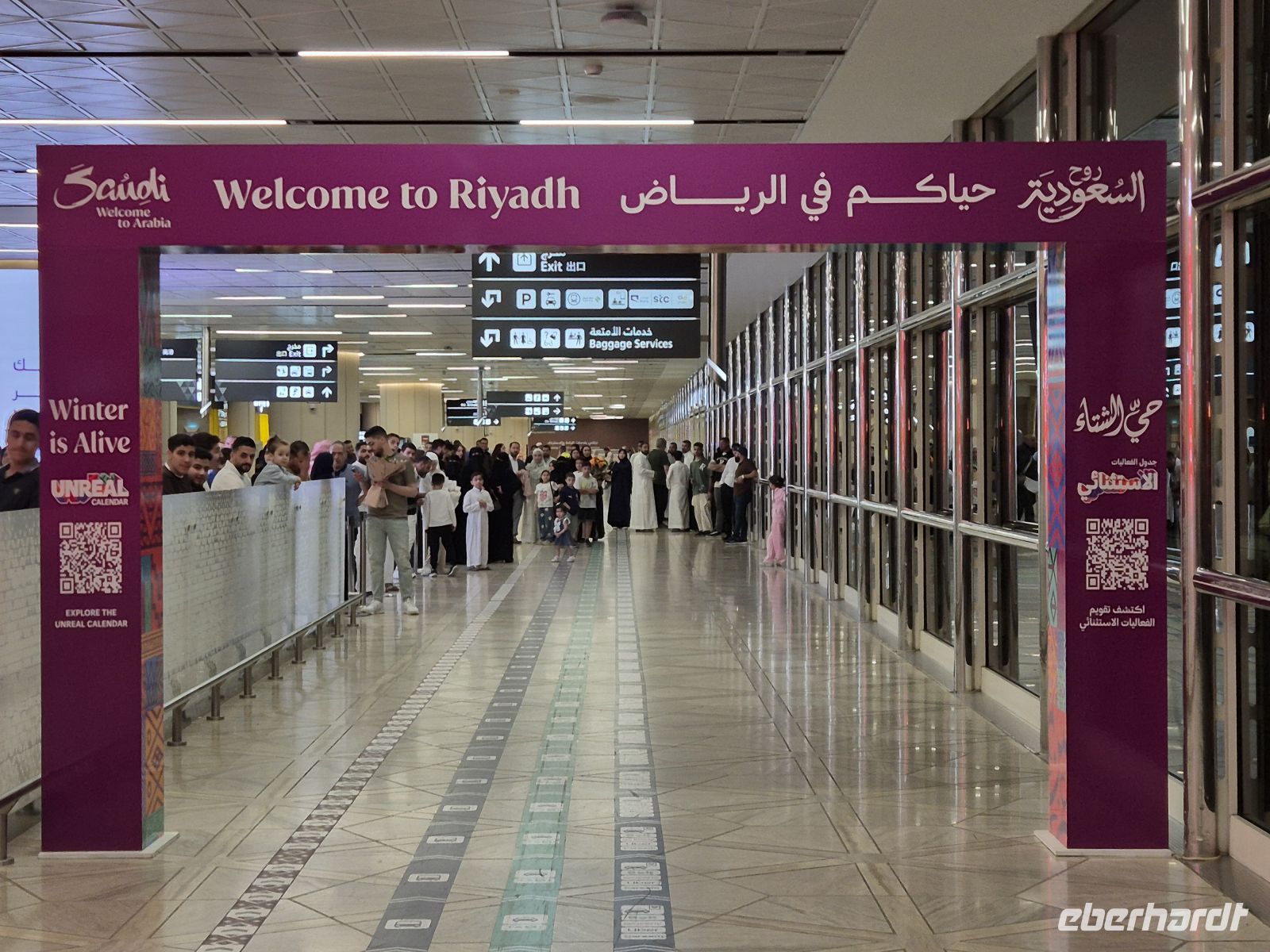 vorn wartet Muhammad auf uns