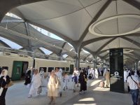 Ankunft am Bahnhof Medina