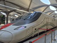 Ankunft am Bahnhof Medina