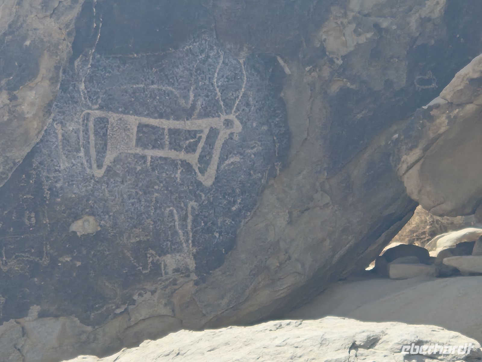 Jebel Lauz, im Gebiet des Mosesberges