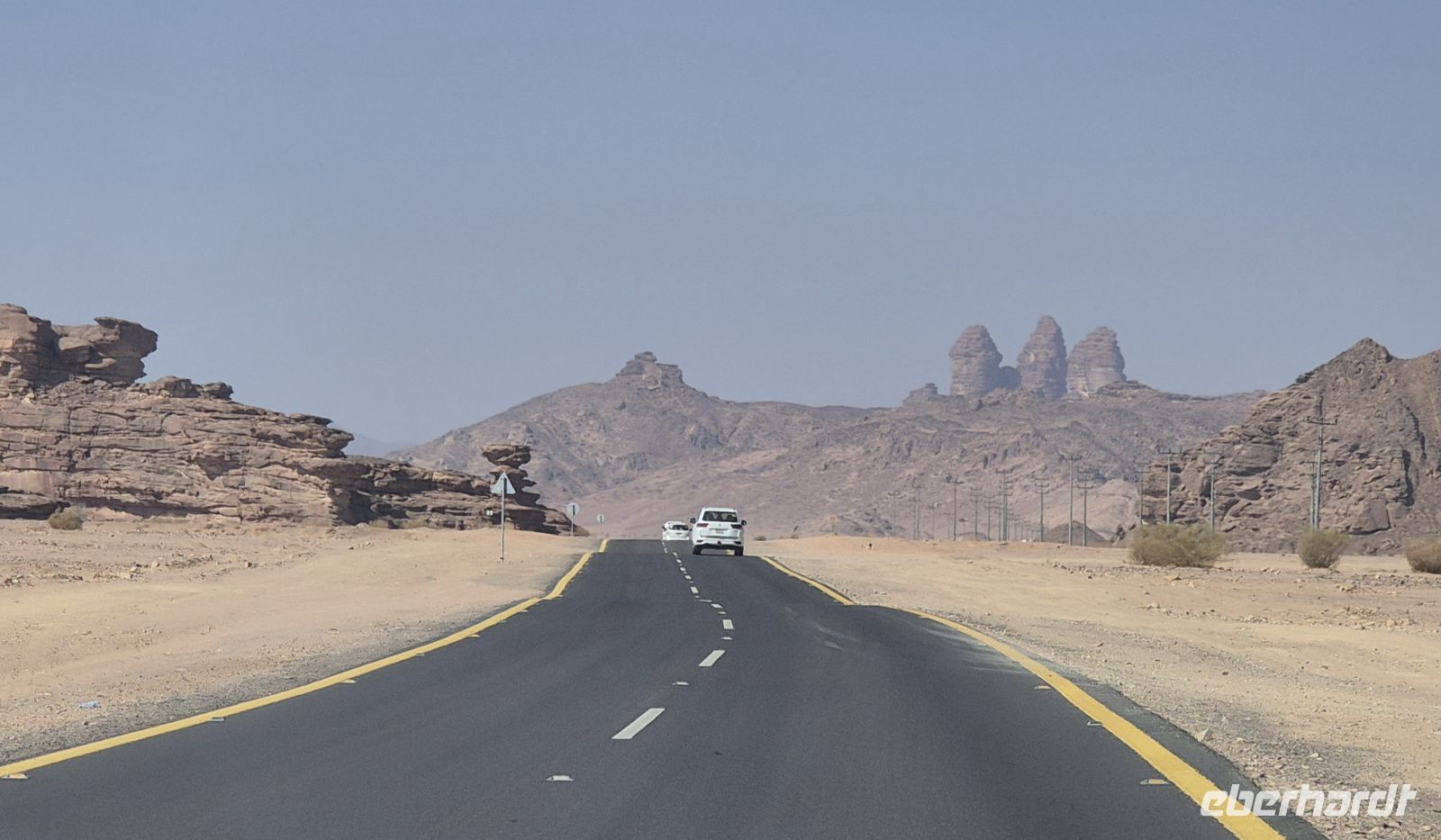 auf dem Weg zum Neom Natural Reserve