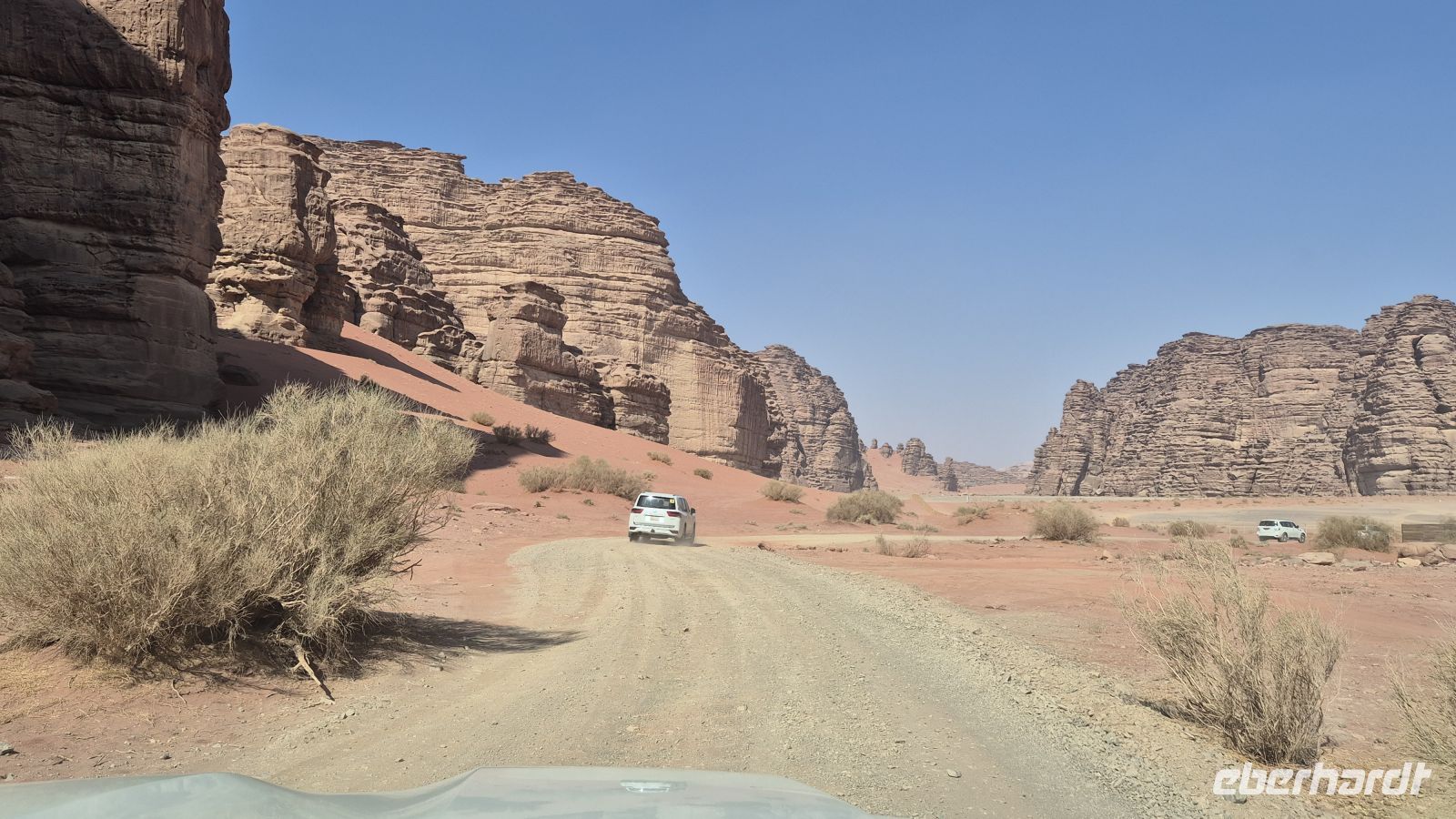 auf dem Weg zum Neom Natural Reserve