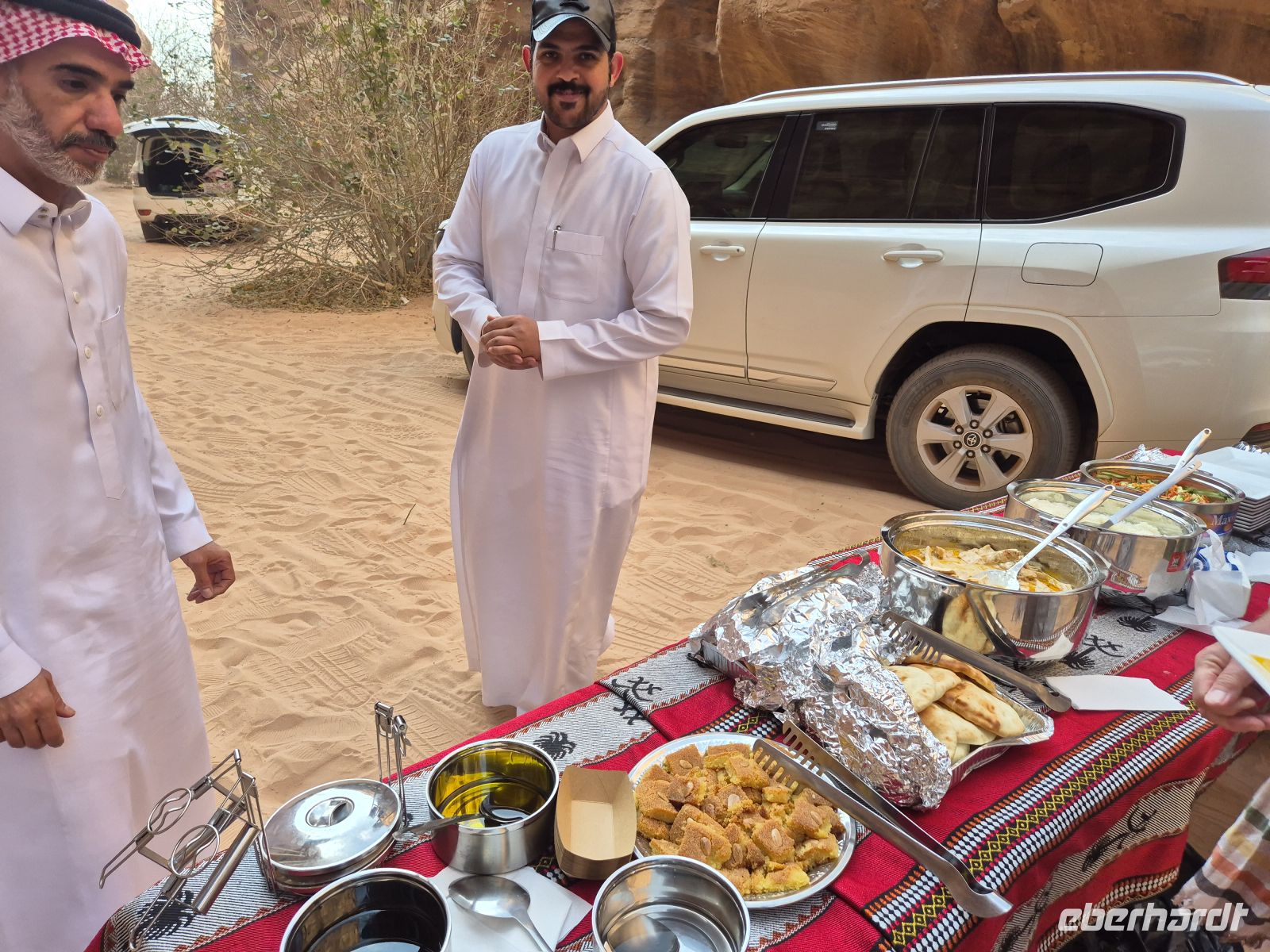 Picknick im Neom Natural Reserve