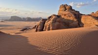 Sonnenuntergang bei Tabuk