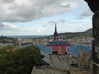 Edinburg - Tribüne für das Tattoo