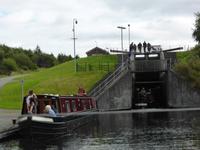 Falkirk Wheel - Schifffahrt