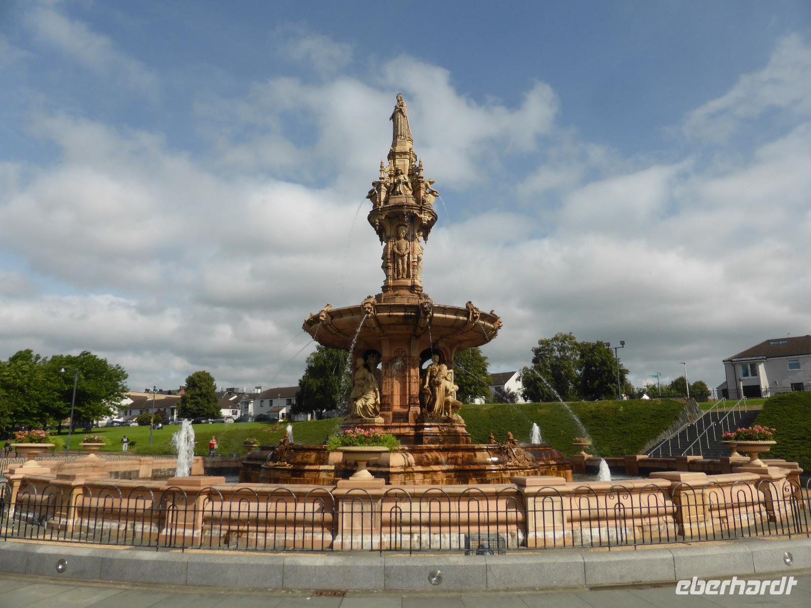 Glasgow Green - Terrakottabrunnen