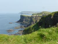 Blick auf Dunluce Castle