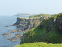 Blick auf Dunluce Castle