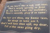 Liebesgedicht von Robert Burns an seine Frau