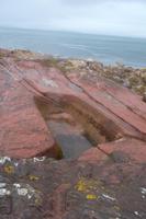 Sandsteinkliffs von Corrie, Arran