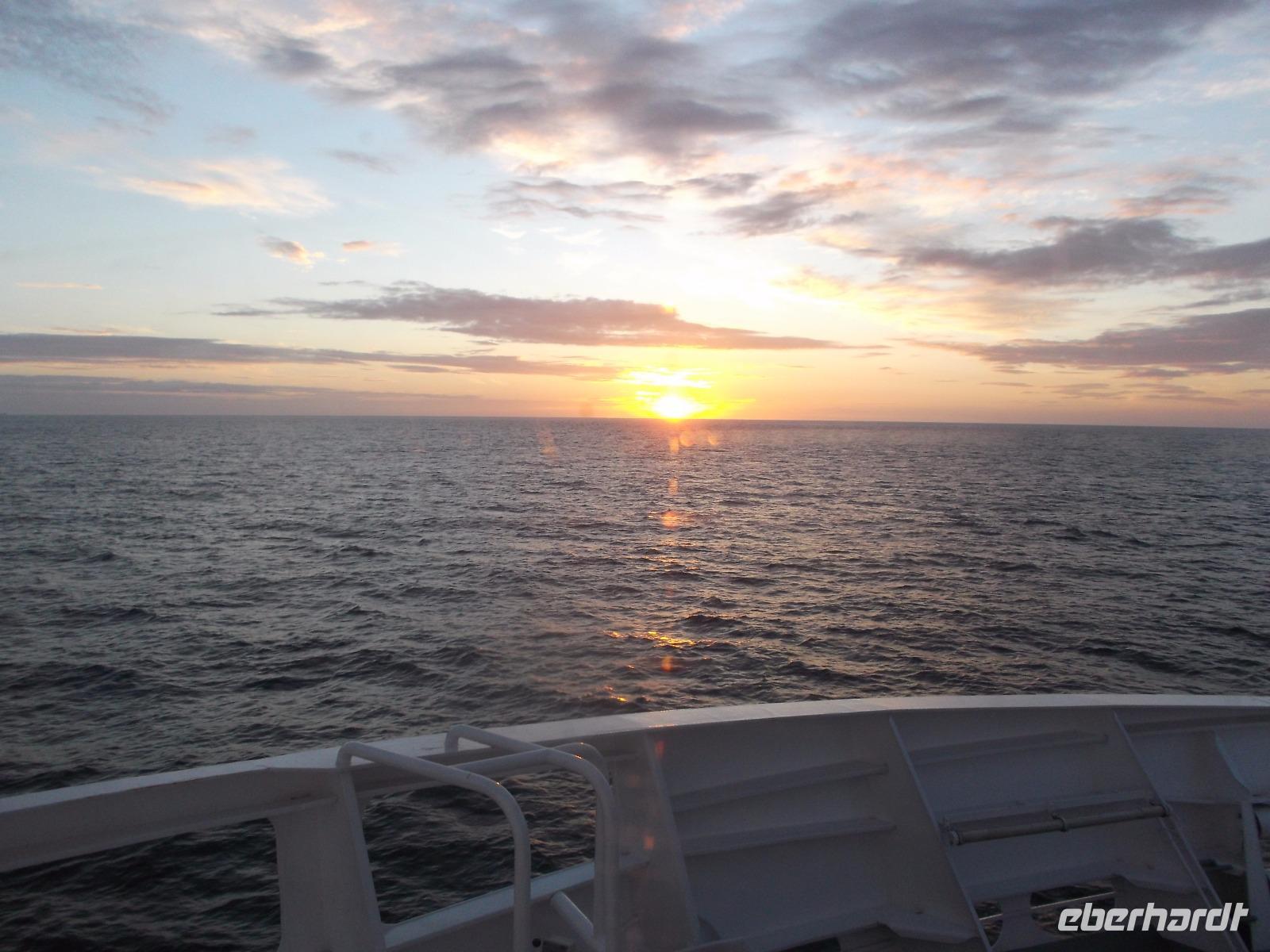 Unterwegs zu den Shetlands