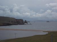 Felsenlandschaft von Bar Taing, nördliches Mainland, Shetland-Inseln