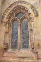 Roslyn Chapel, meisterhafte Fensterrahmung