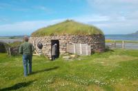 tretauriertes Rundhaus