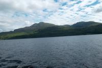 Landschaft am Loch Katrine in den Trossachs