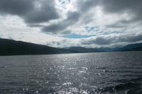 Landschaft am Loch Katrine in den Trossachs