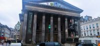 078 Glasgow, modern Art Galery mit Reiterstandbild vom Herzog Wellington
