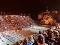 10. Reisetag – Edinburgh mit Stadtrundfahrt, Castle und Tattoo – Royal Edinburgh Military Tattoo 2023