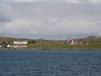 Blick zur Abtei von Iona