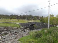 Straßenbrücke von Pennyghael auf der Insel Mull