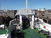 jetzt geht's an Bord zur Überfahrt nach Skye