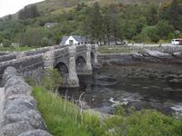 Brücke am Eilean Donan Castle