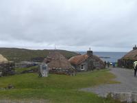 Blackhouse-Dorf An Gearannan auf der Insel Lewis