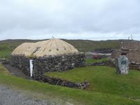 Blackhouse-Dorf An Gearannan auf der Insel Lewis