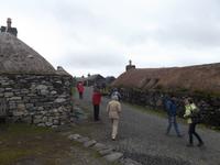 Blackhouse-Dorf An Gearannan auf der Insel Lewis