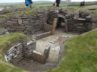 Steinzeitdorf Skara Brae, Orkney Inseln