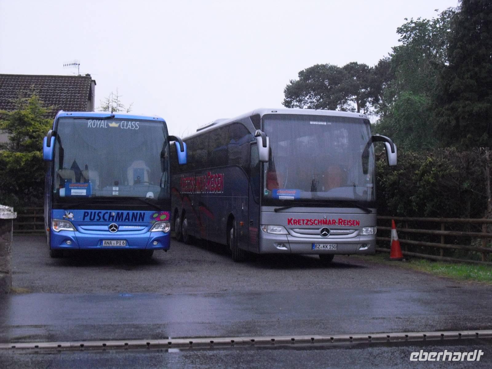 Zwei Eberhardt-Reisegruppen in Schottland