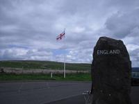 Abschied von Schottland mit Blick nach England