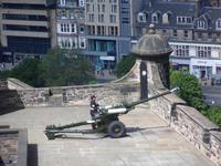 Der ein Uhr Kanonenschlag in Edinburgh
