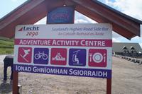 Schottlands höchste an einer Straße gelegene Bar... 