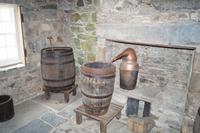 Kleine Whiskydestille in Corgraff Castle - leider außer Betrieb