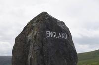 Grenzstein, schottische Seite