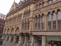 Häuserzeile in Innenstadt Glasgow