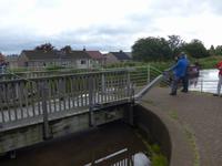 Brückenöffnung Falkirk Wheel