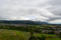 0075 Stirling Castle, Blick zum Wallace Monument