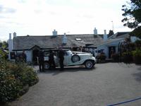 Modernere Hochtzeitskutsche in Gretna Green