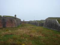 Starke Mauern auf Fort George