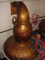 Einer der kleinsten Destillationskessel in Schottland - Edradour