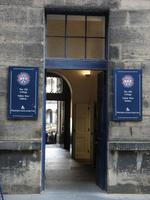 Zugang zur Galerie in der alten Universität von Edinburgh